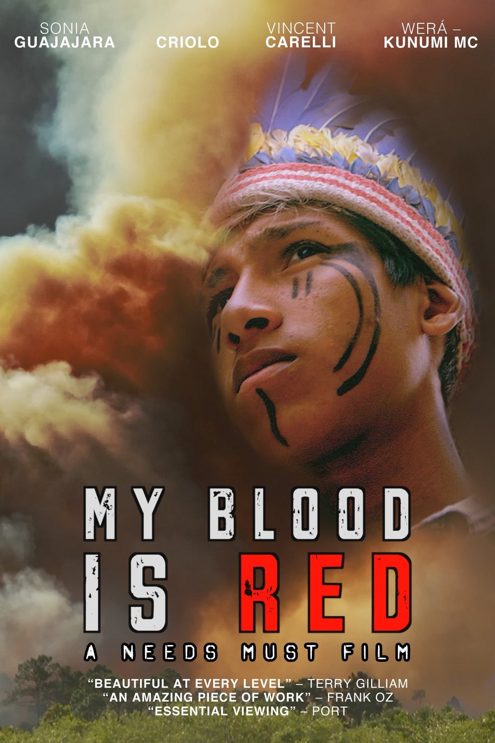 L'affiche originale du film My Blood is Red en portugais