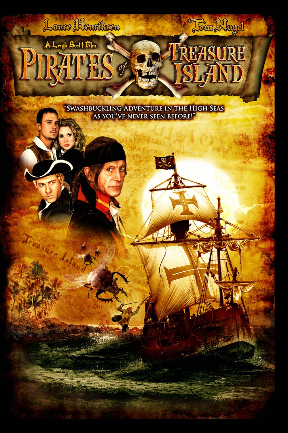 L'affiche du film Pirates of Treasure Island