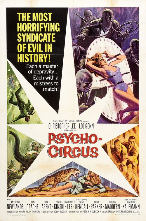 L'affiche du film Circus of Fear