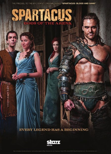 L'affiche du film Spartacus: Gods of the Arena