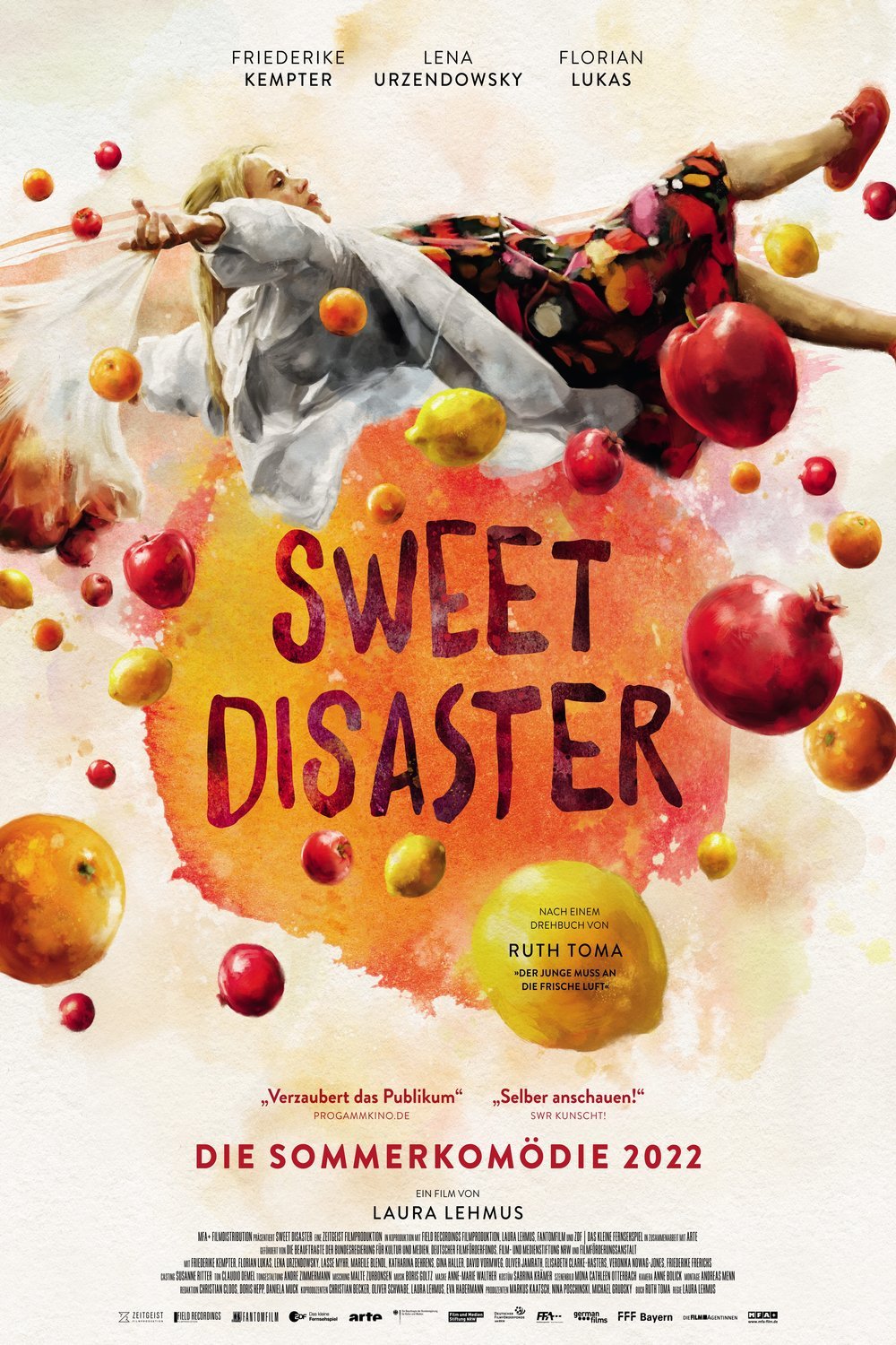L'affiche du film Sweet Disaster