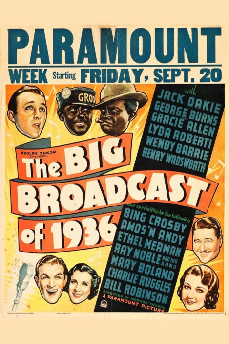 Poster of the movie The Big Broadcast of 1936