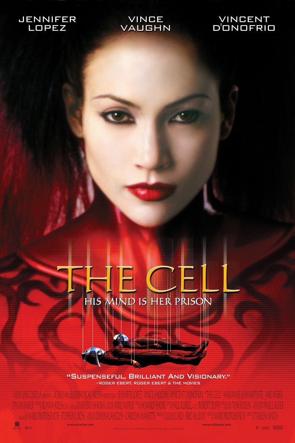 L'affiche du film The Cell