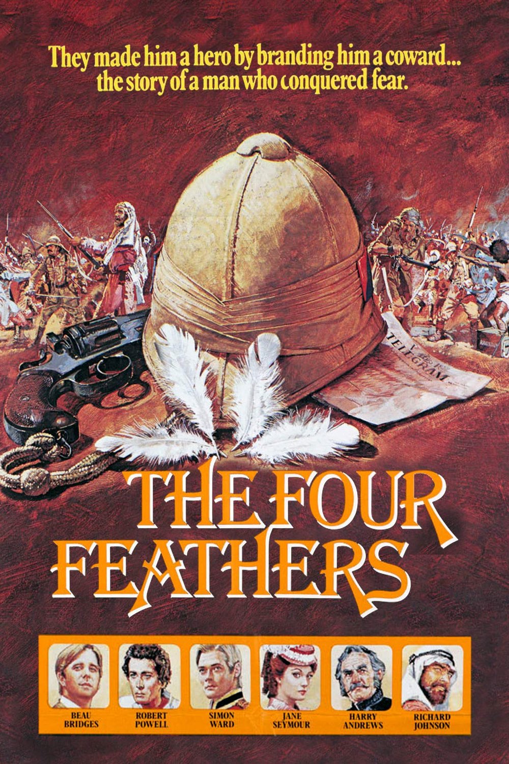 L'affiche du film The Four Feathers