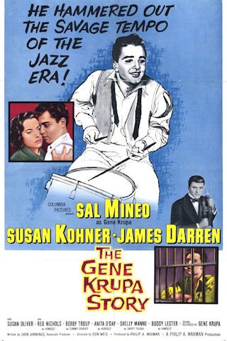 L'affiche du film The Gene Krupa Story