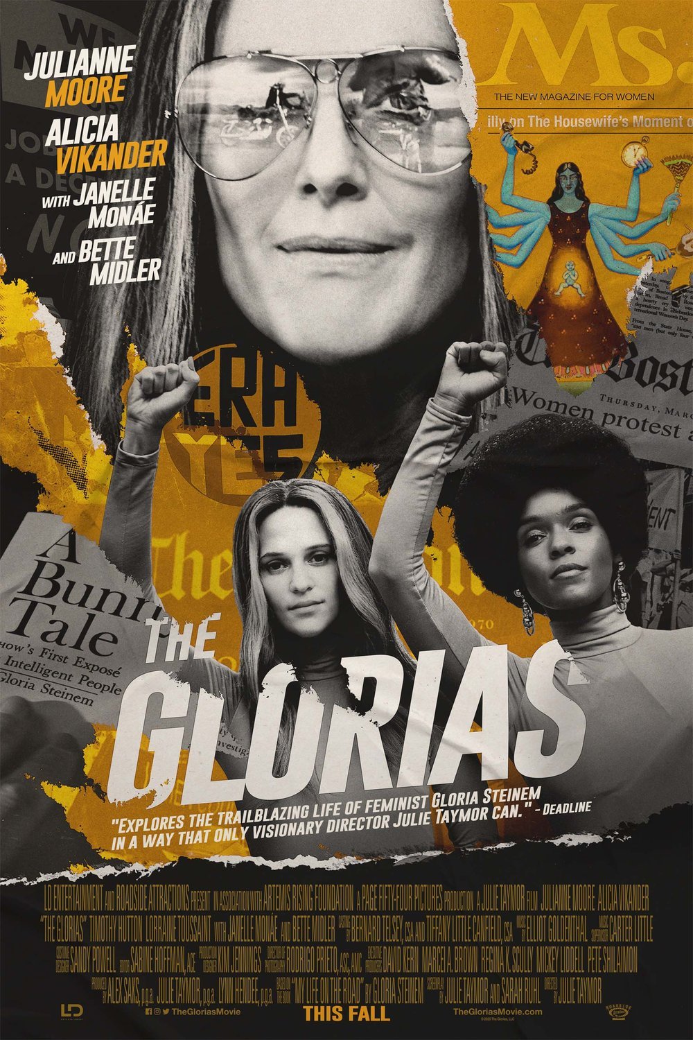 L'affiche du film The Glorias