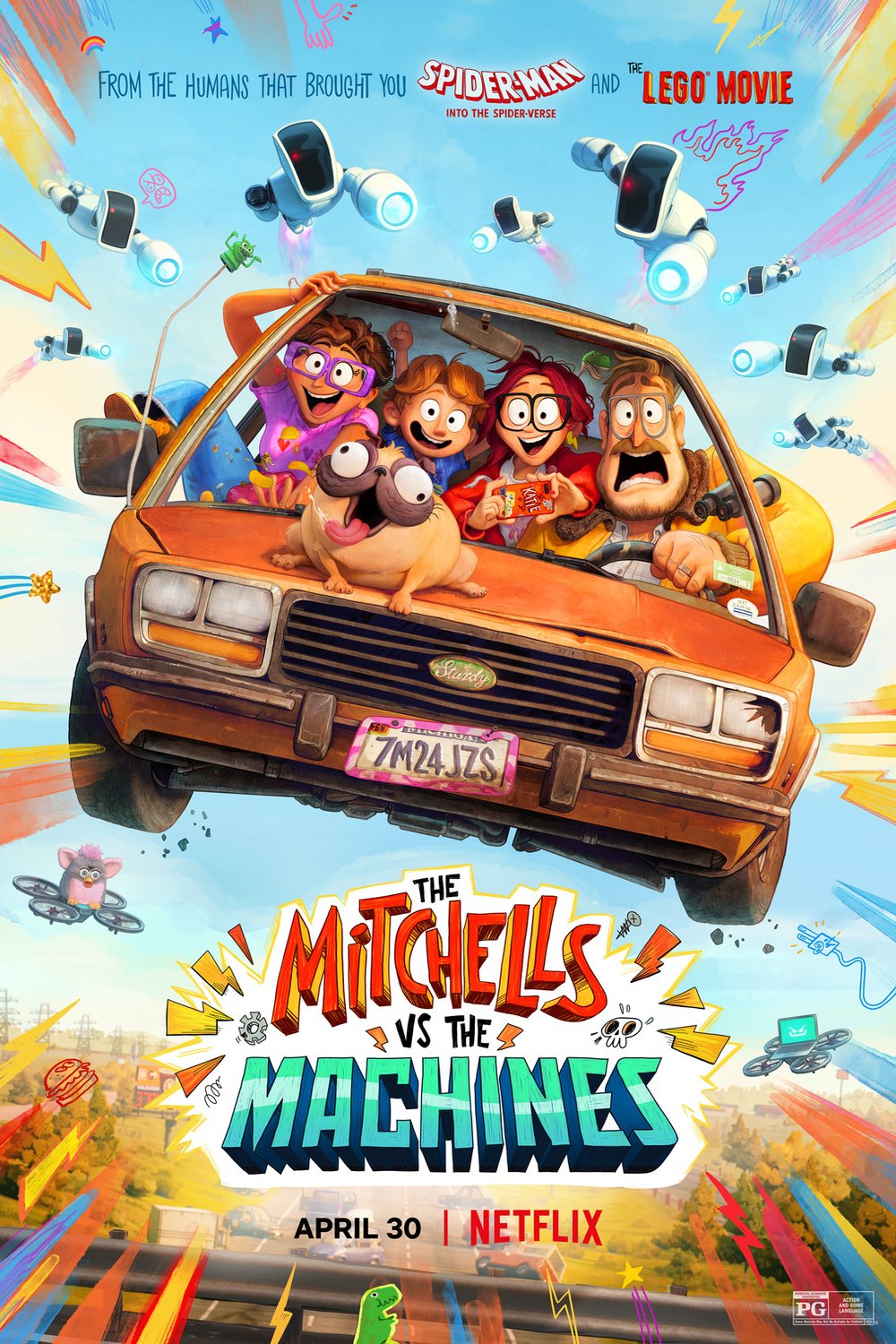 Poster of the movie The Mitchells vs. The Machines