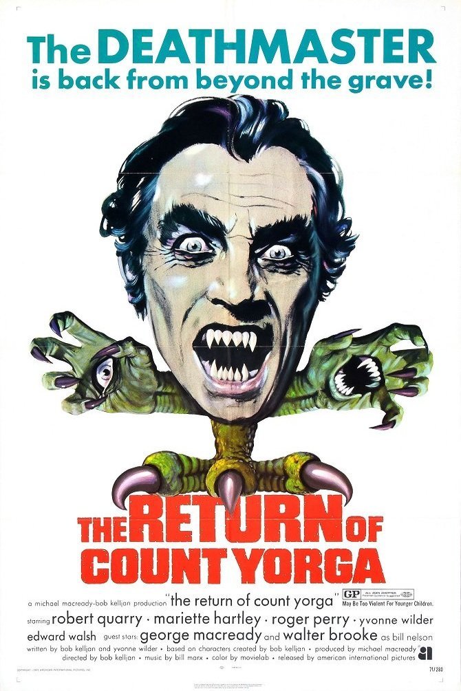 L'affiche du film The Return of Count Yorga