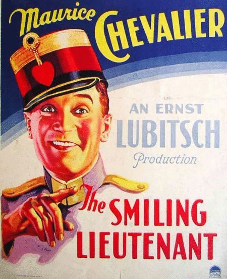L'affiche du film The Smiling Lieutenant