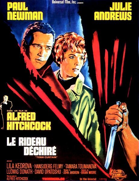 L'affiche du film Le Rideau déchiré