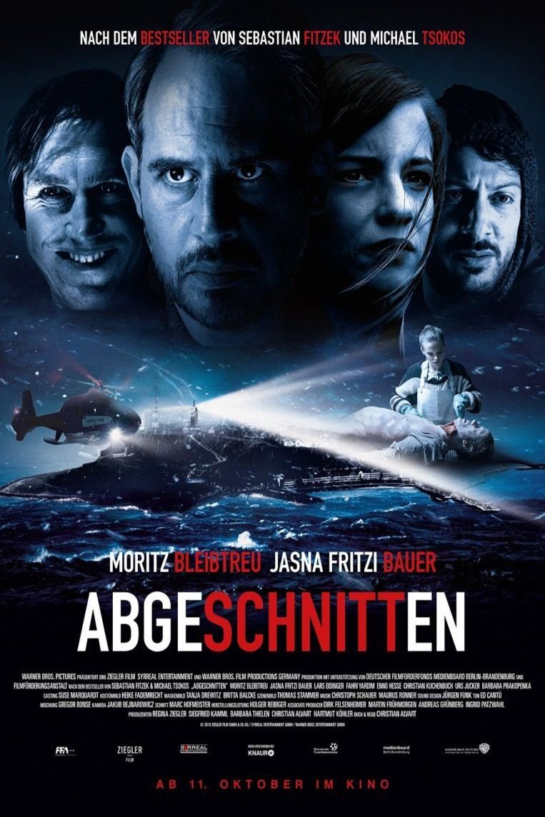German poster of the movie Abgeschnitten