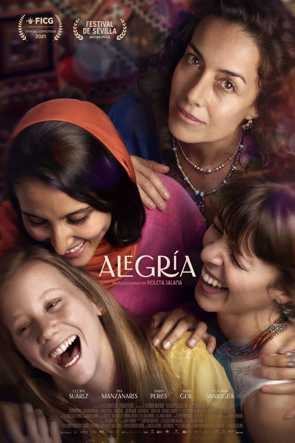 L'affiche originale du film Alegría en espagnol