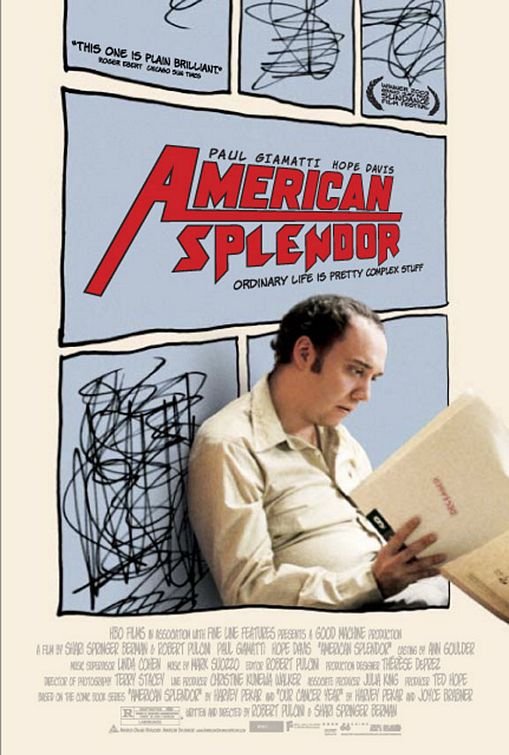 L'affiche du film American Splendor
