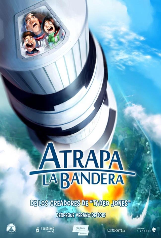 L'affiche originale du film Atrapa la bandera en espagnol