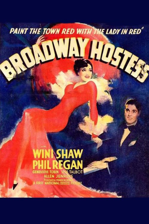L'affiche du film Broadway Hostess [1935]