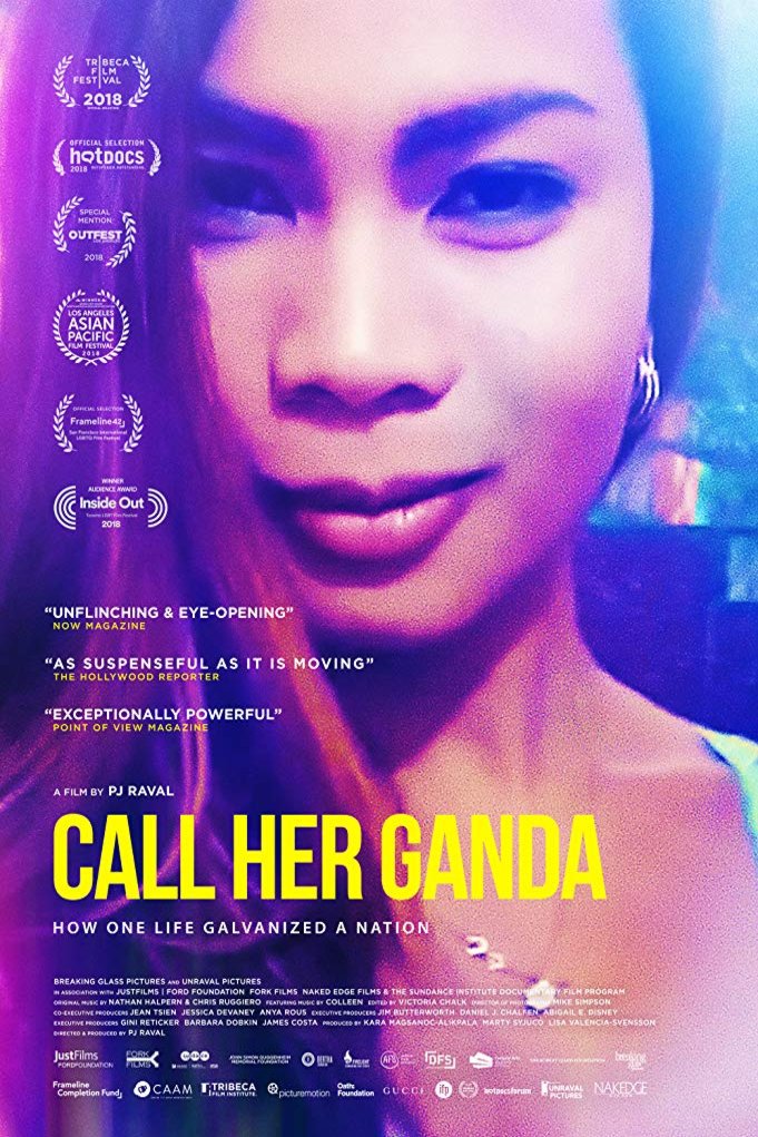 L'affiche originale du film Call Her Ganda en philippin
