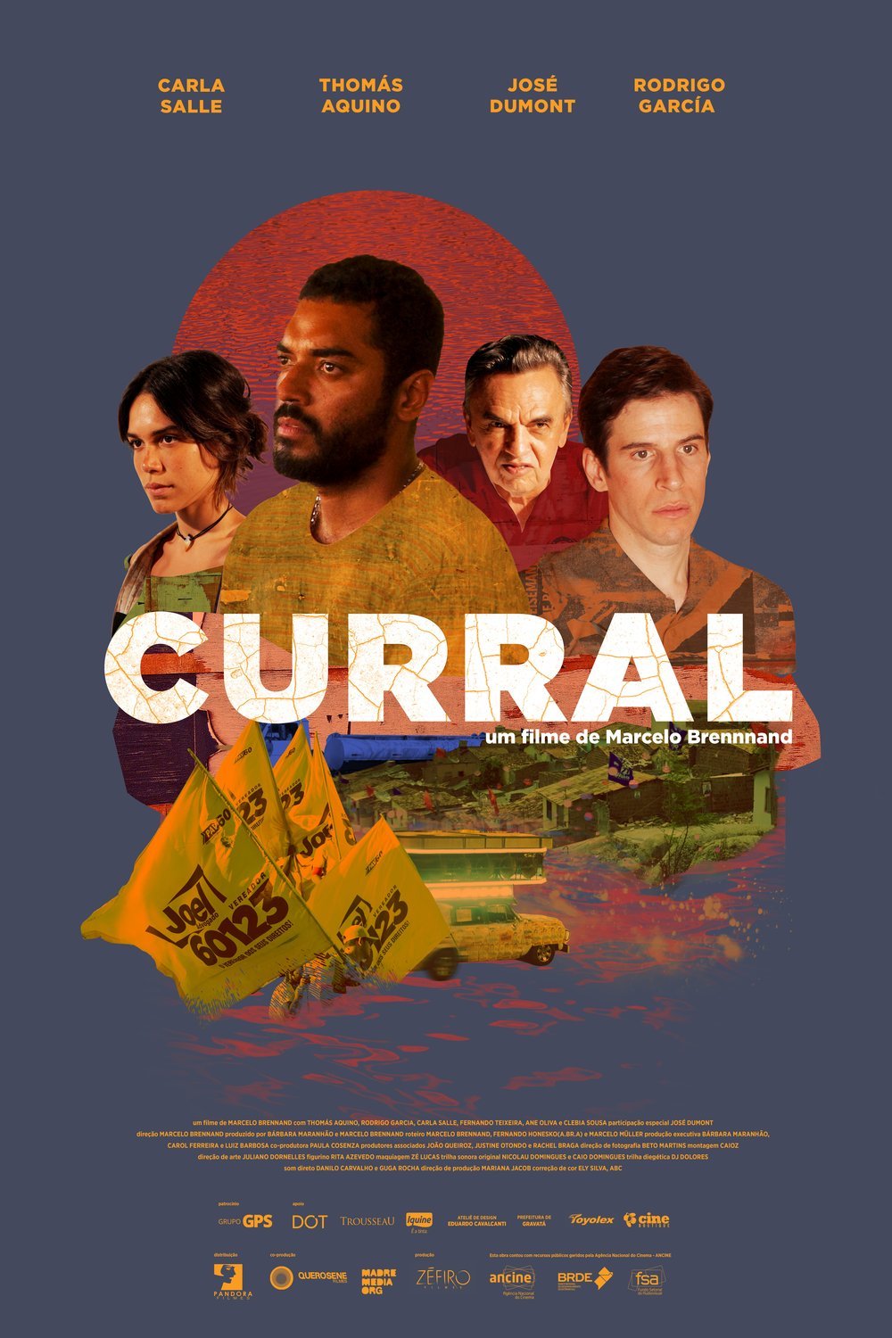 L'affiche originale du film Curral en portugais