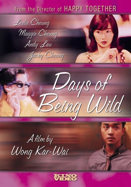 L'affiche du film Days of Being Wild