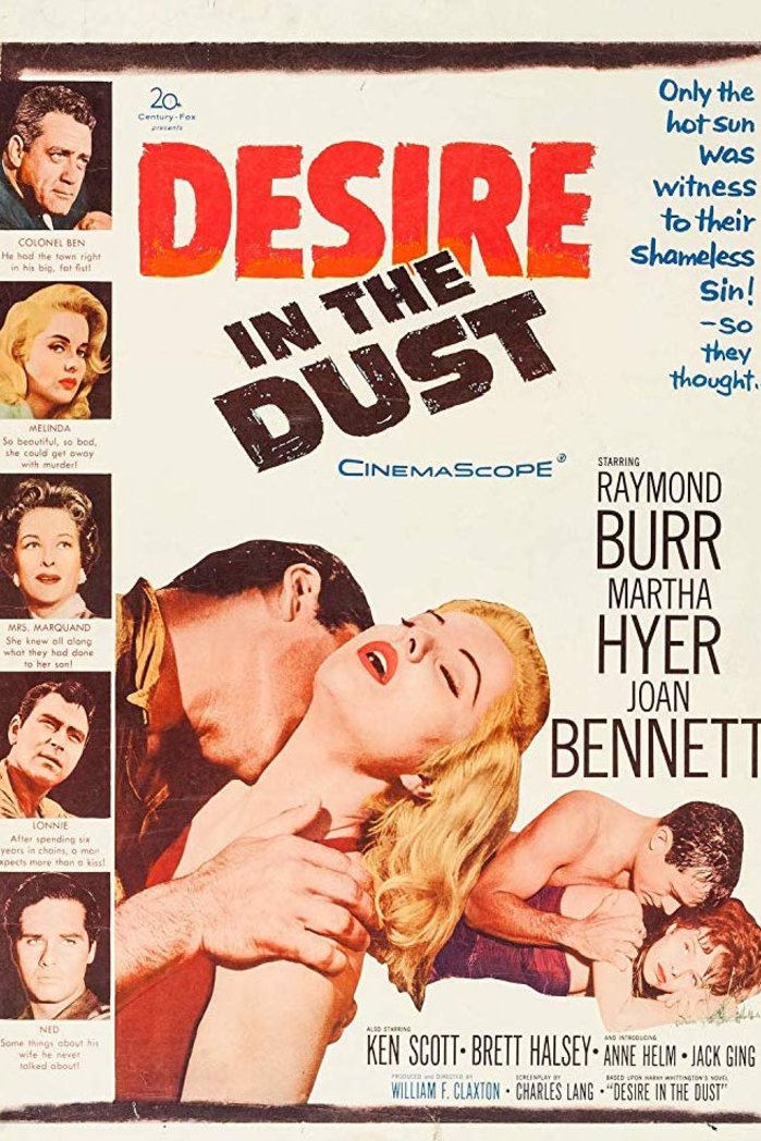 L'affiche du film Desire in the Dust