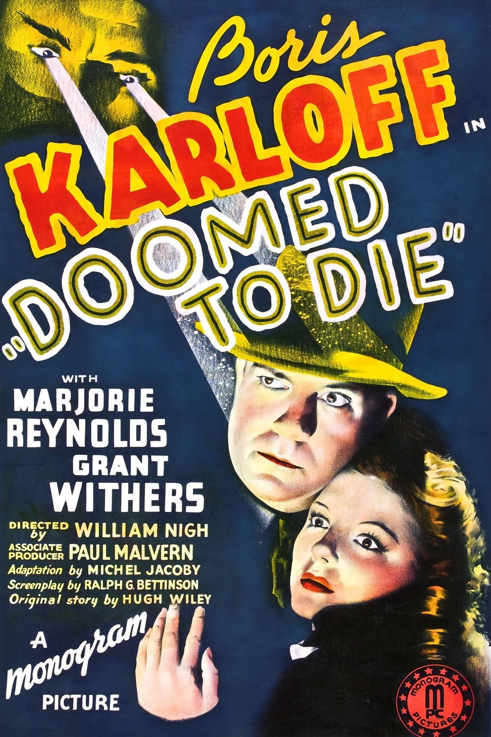 L'affiche du film Doomed to Die
