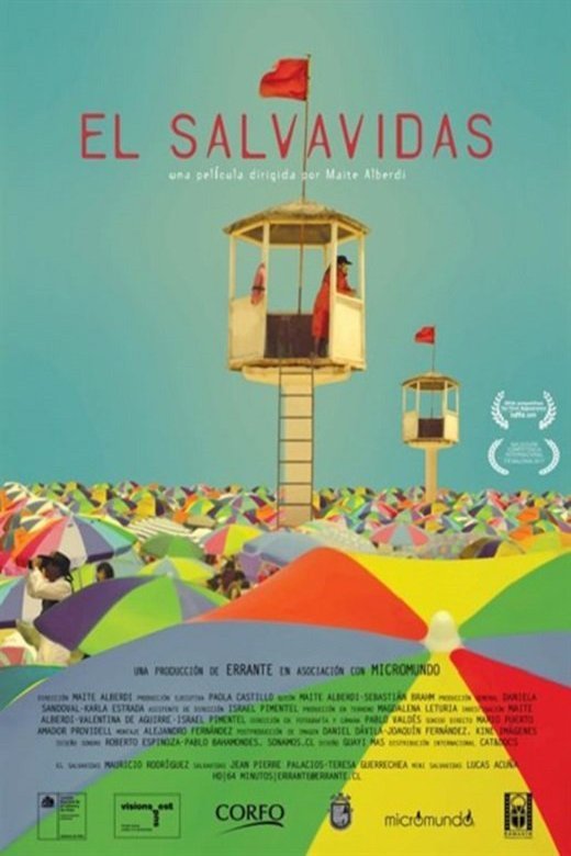 L'affiche originale du film The lifeguard en espagnol