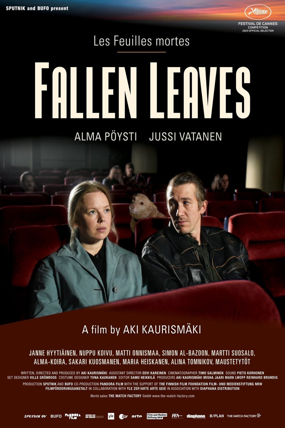 L'affiche du film Fallen Leaves [2023]