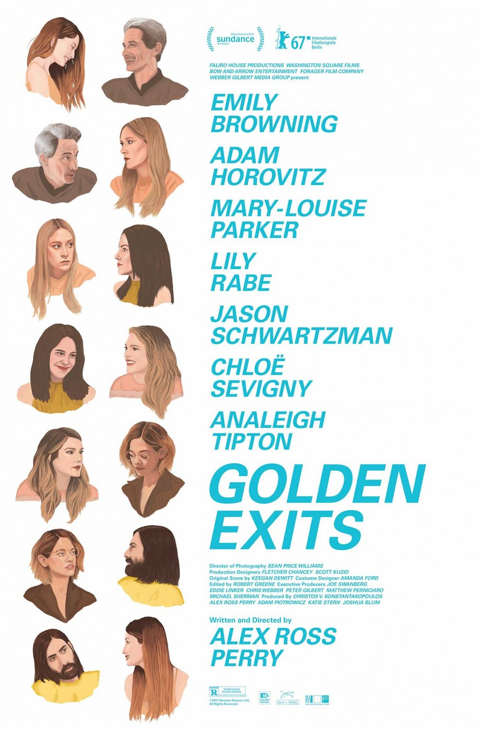 L'affiche du film Golden Exits