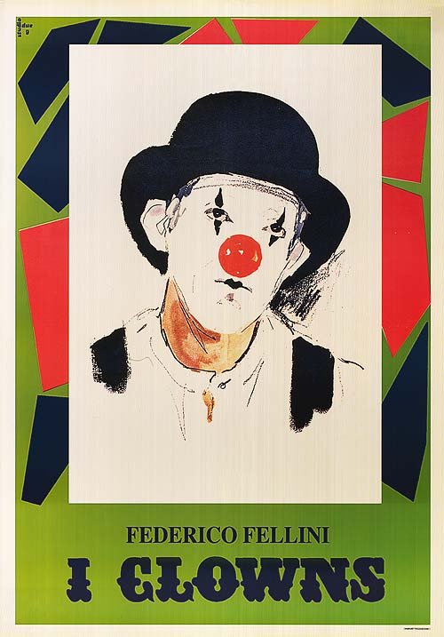 Italian poster of the movie The Clowns