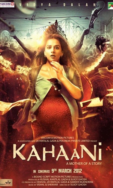 L'affiche originale du film Kahaani en Hindi