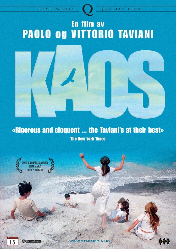 L'affiche originale du film Kaos en italien