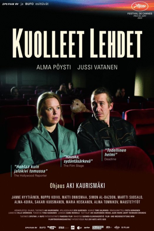 L'affiche du film Kuolleet lehdet [2023]