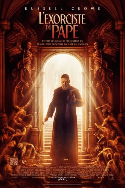 L'affiche du film L'exorciste du Pape [2023]