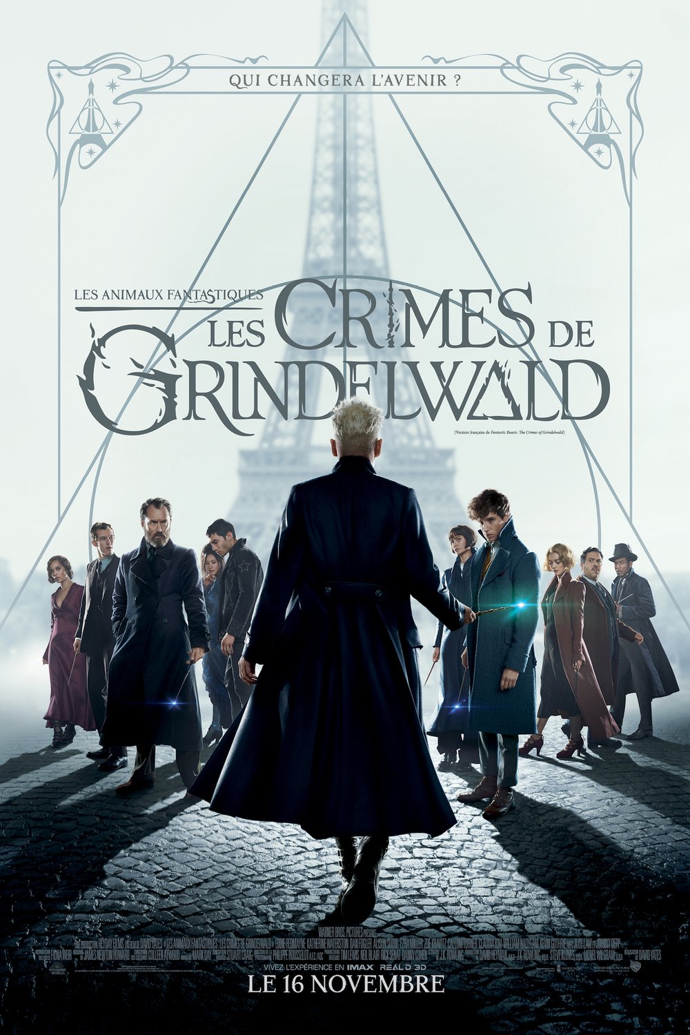 L'affiche du film Les Animaux Fantastiques: Les crimes de Grindelwald