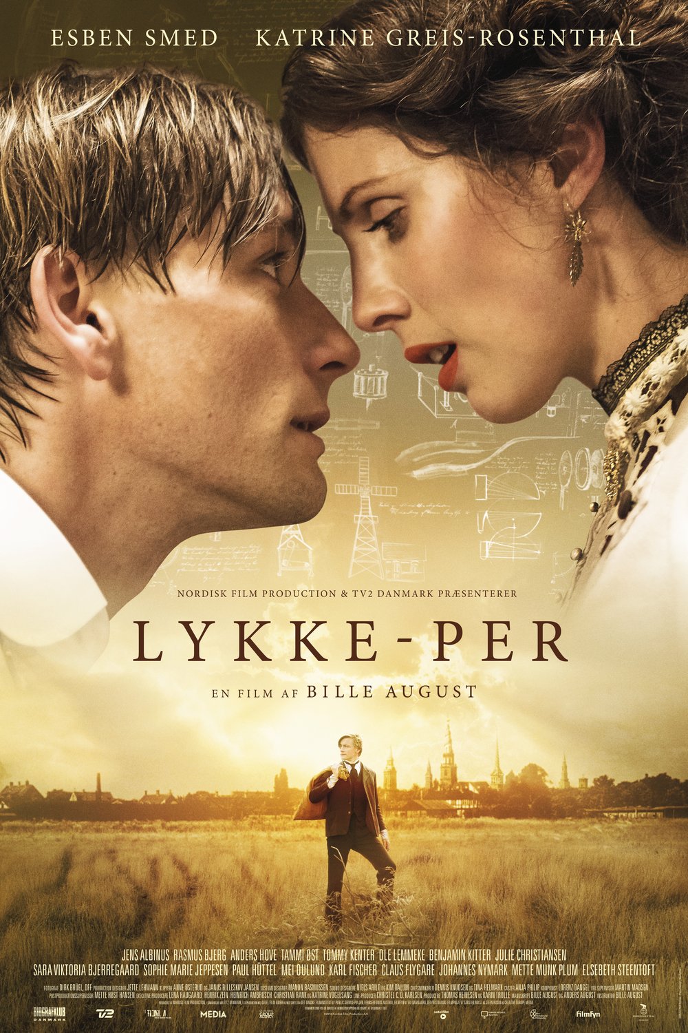 L'affiche originale du film Lykke-Per en danois