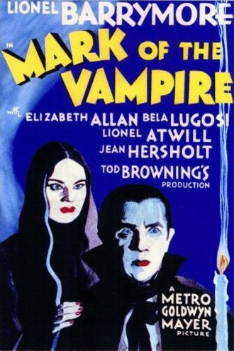 L'affiche du film Mark of the Vampire