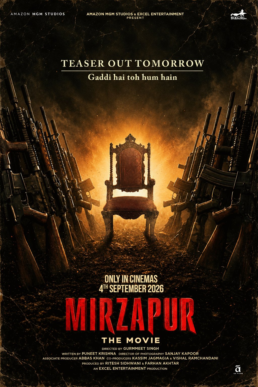 Poster of the movie Mirzapur: The Movie [2026]