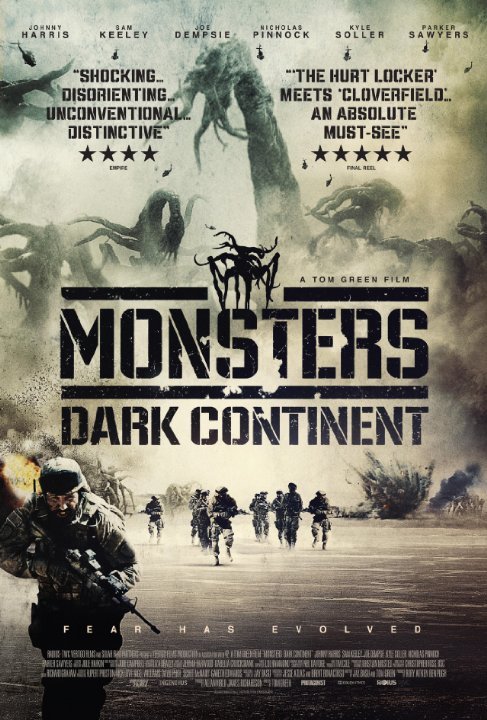 L'affiche du film Monsters: Dark Continent