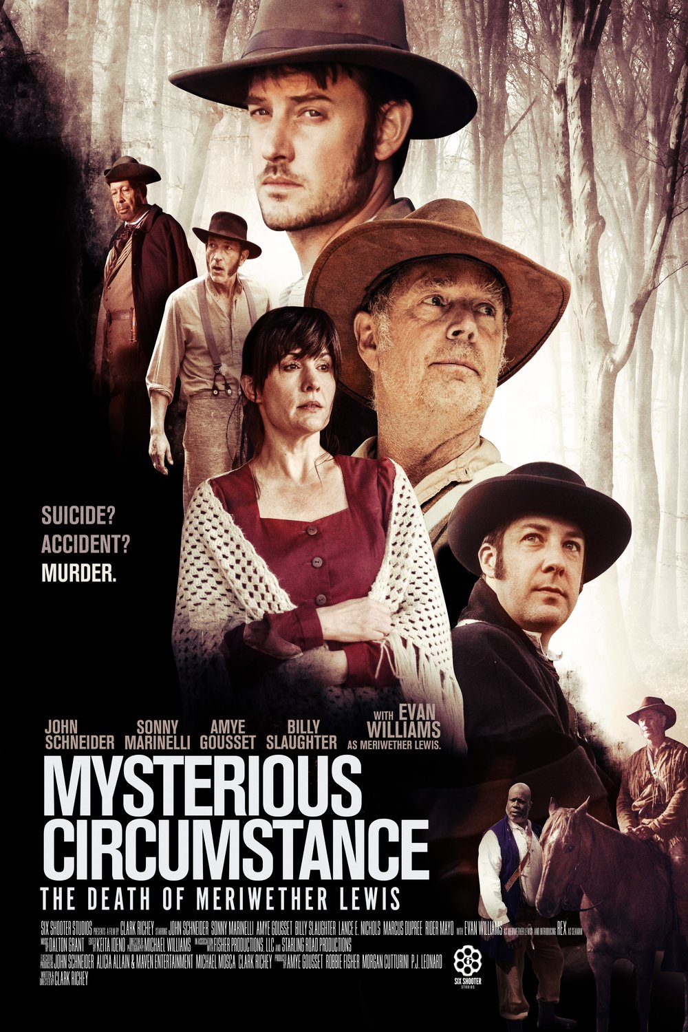 L'affiche du film Mysterious Circumstance: The Death of Meriwether Lewis