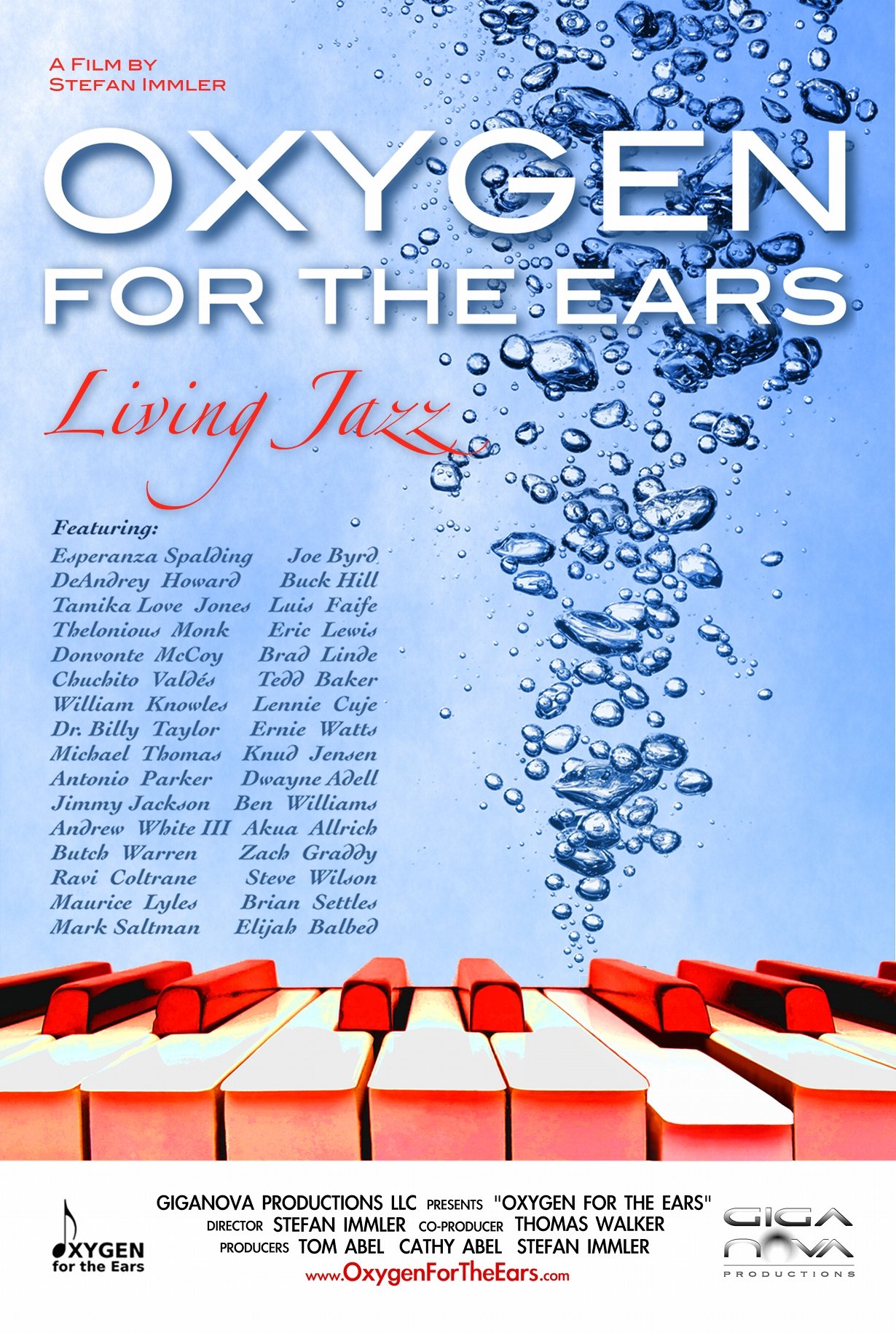 Poster of the movie Oxygen for the Ears: Living Jazz [2012]