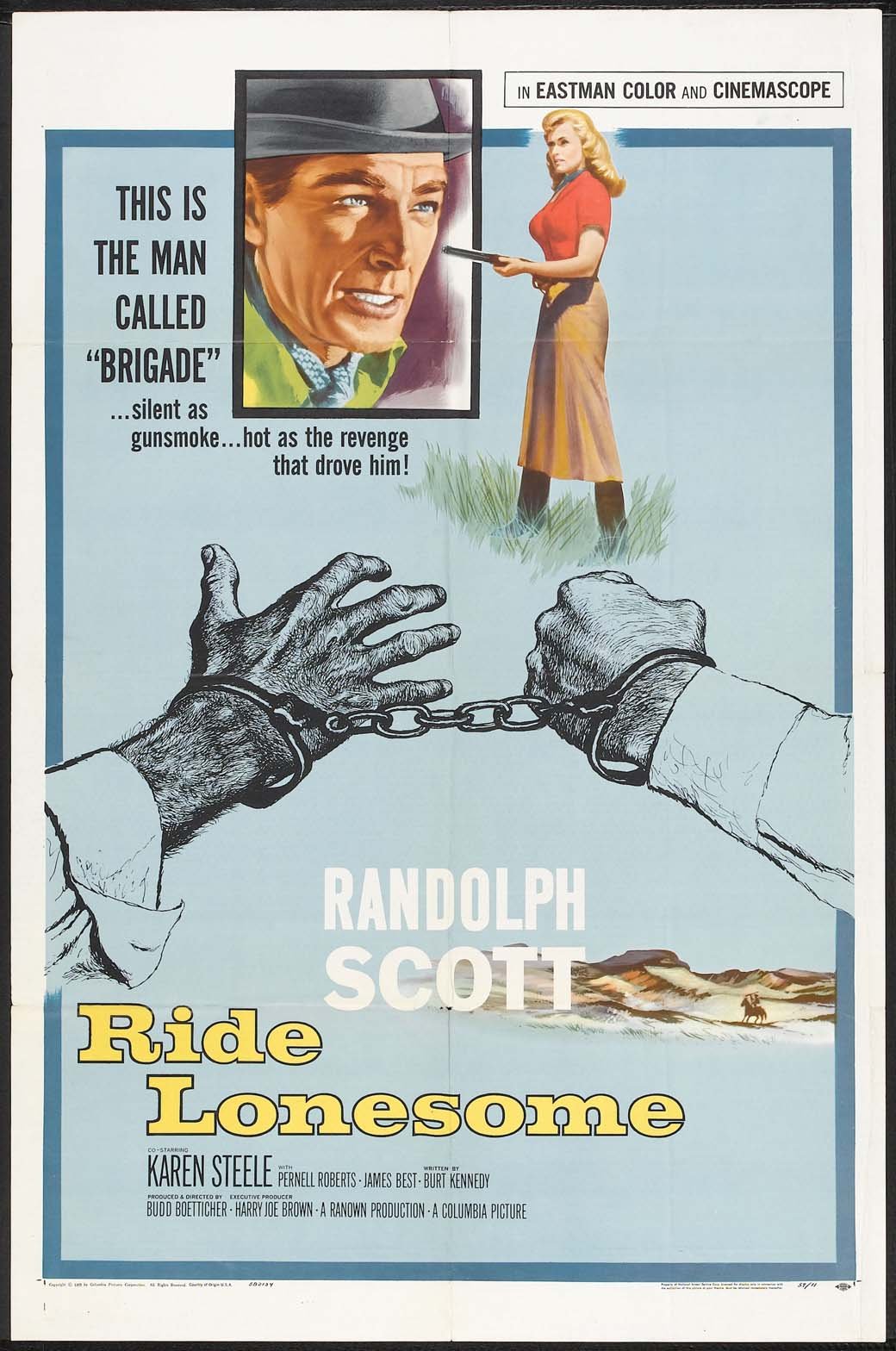 L'affiche du film Ride Lonesome