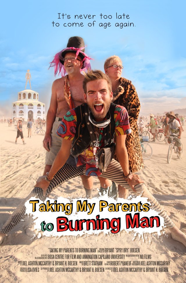 Poster of the movie Taking My Parents to Burning Man [2014]