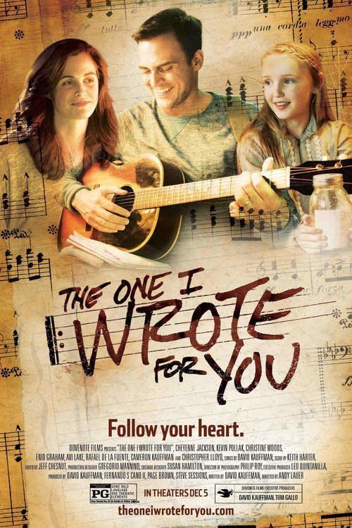 L'affiche du film The One I Wrote for You