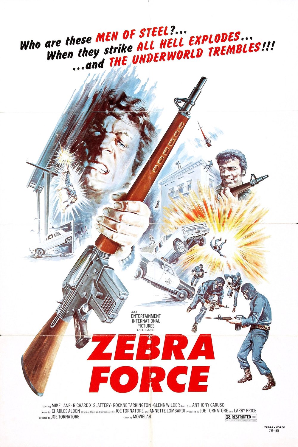 L'affiche du film Commando de choc Zebra [1976]
