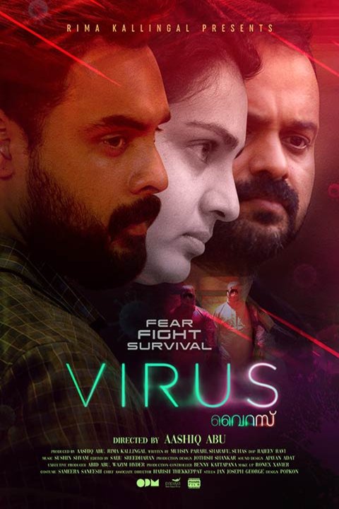 L'affiche originale du film Virus en Malayâlam