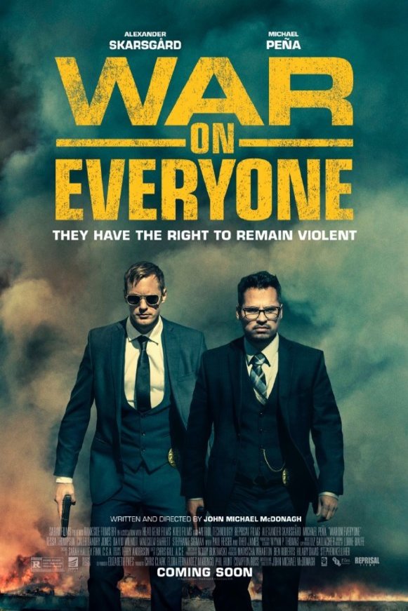 L'affiche du film War on Everyone