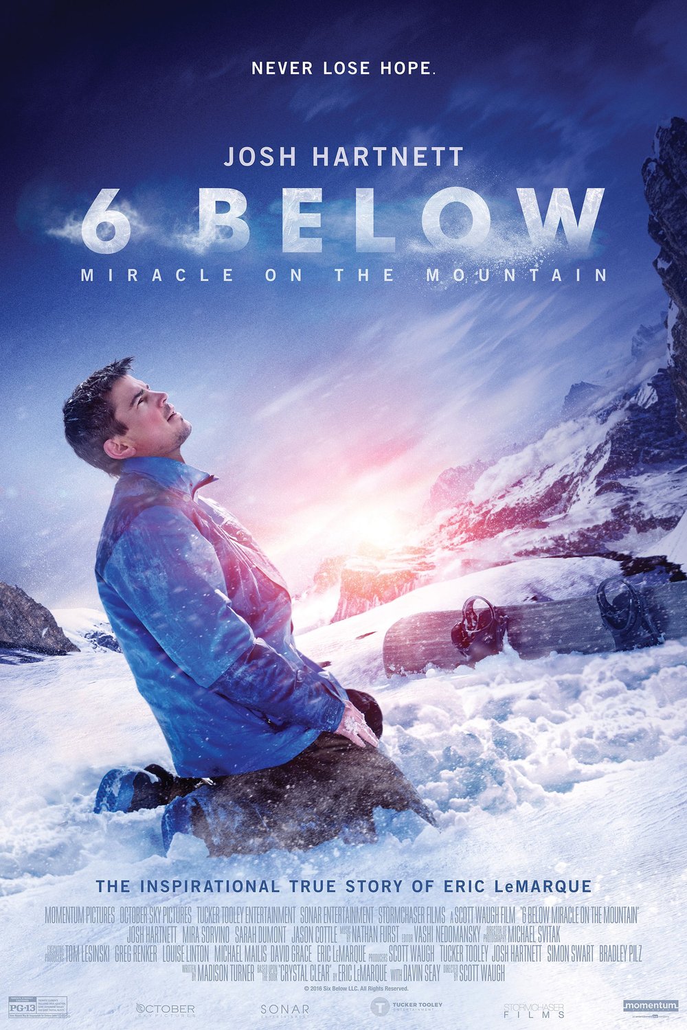 L'affiche du film 6 Below: Miracle on the Mountain