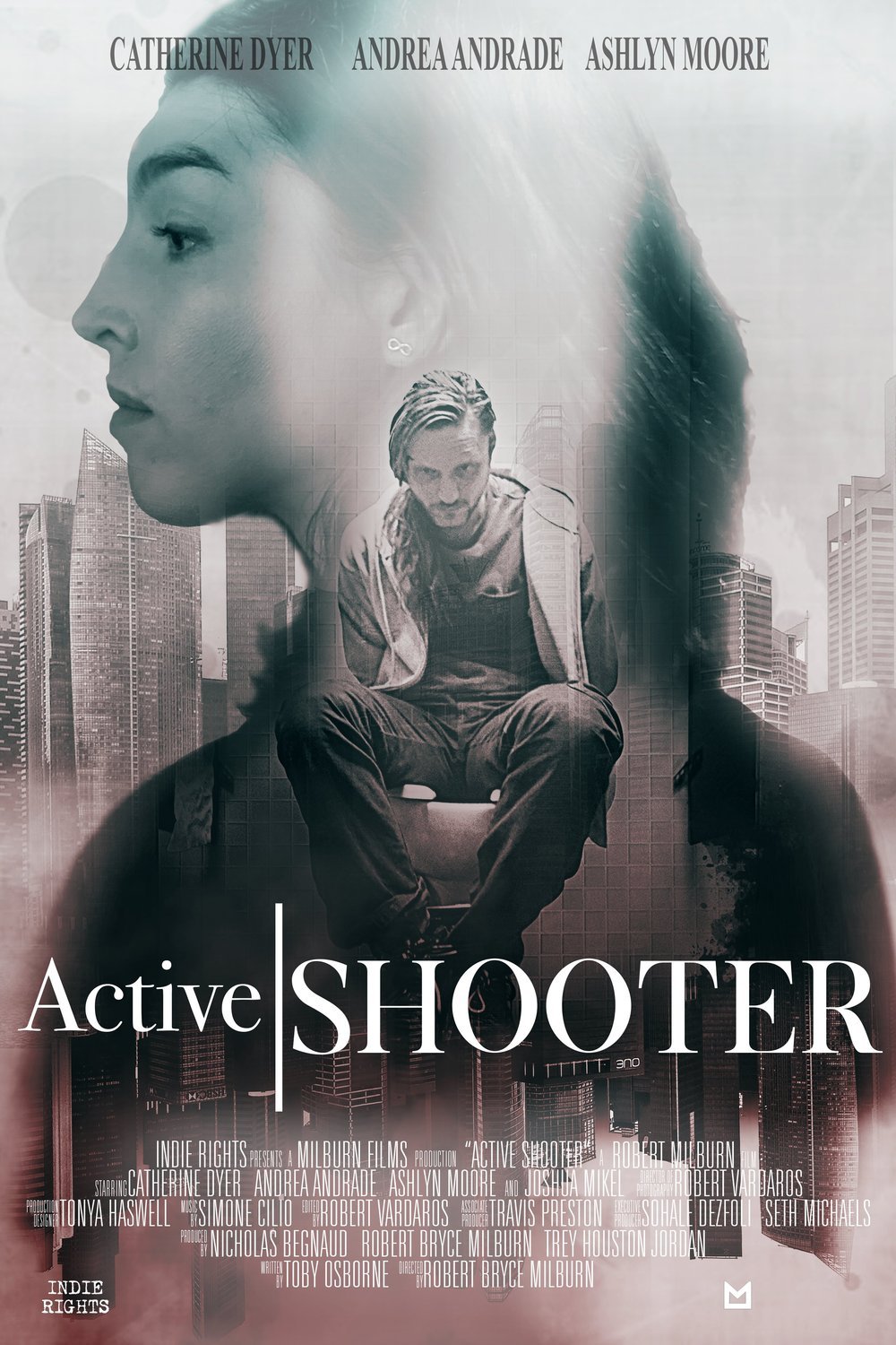L'affiche du film Active Shooter