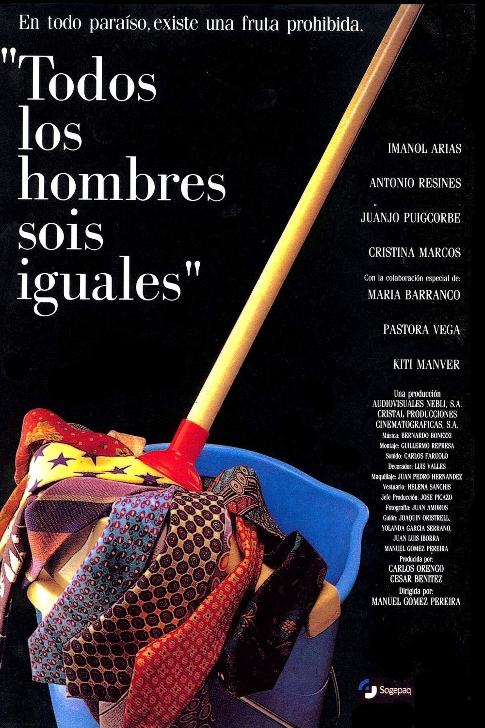L'affiche originale du film All Men Are the Same en espagnol