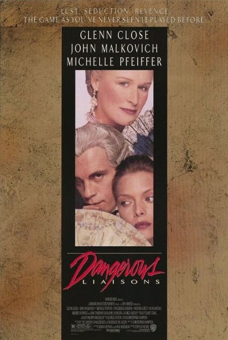 L'affiche du film Les Liaisons dangereuses