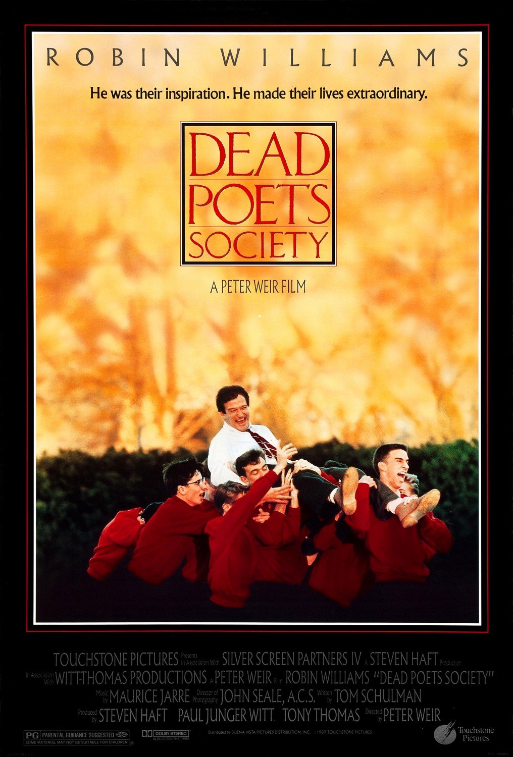 L'affiche du film Dead Poets Society